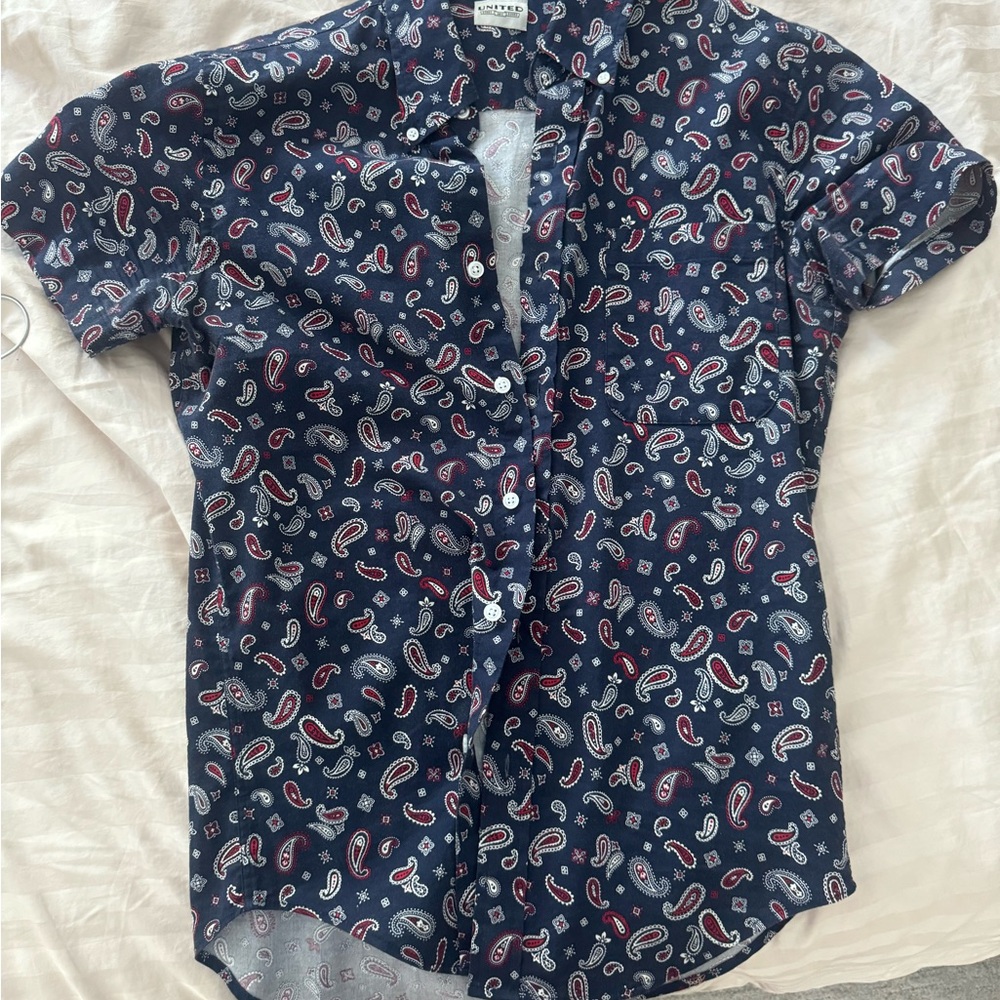 Blue United men short sleeve